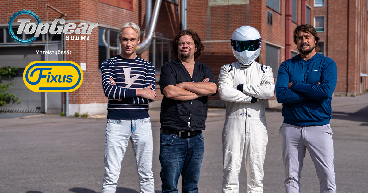 Fixus-ketjun ja Top Gear Suomi jatkavat yhteistyötään myös toisella tuotantokaudella Christoffer Sandbergin, Teemu Selänteen, Stigin ja Ismo Leikolan kanssa.